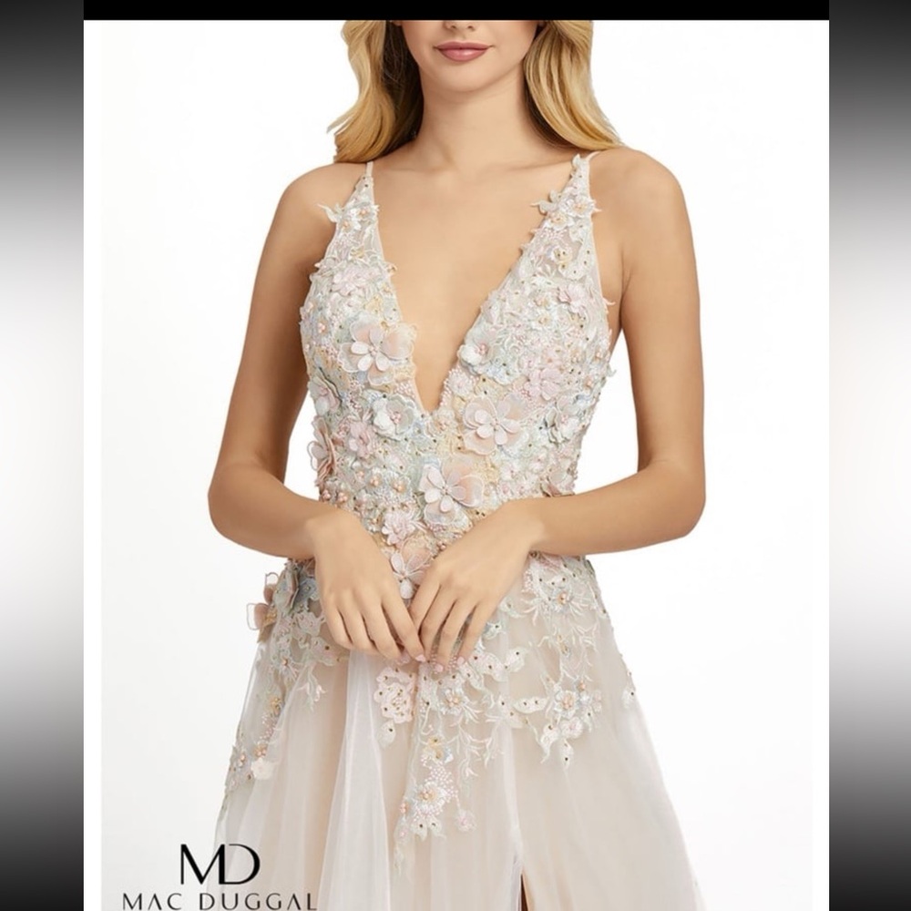 MacDuggal Floral Dress